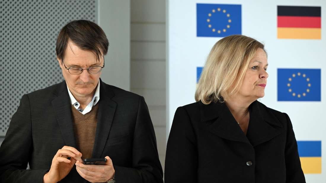 War es das für Lauterbach und Faeser? Gerüchte über Ministerien