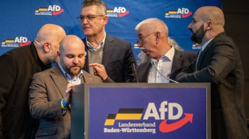 Tumult am Pult: Chaos und Grabenkämpfe auf dem AfD-Landesparteitag