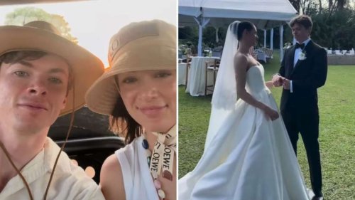 Ski-Star feiert Traumhochzeit in afrikanischer Wildnis