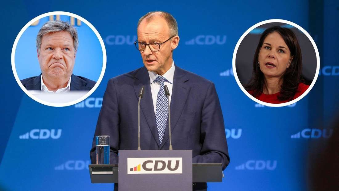 Als Merz auf Klimapolitik zu sprechen kommt, folgt harte Abrechnung mit Baerbock und Habeck
