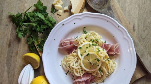 Schnelle Spaghetti-Nummer mit Zitrusnote: Pasta al Limone