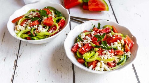 Wassermelone-Feta-Salat: Leichte Küche für den Sommer