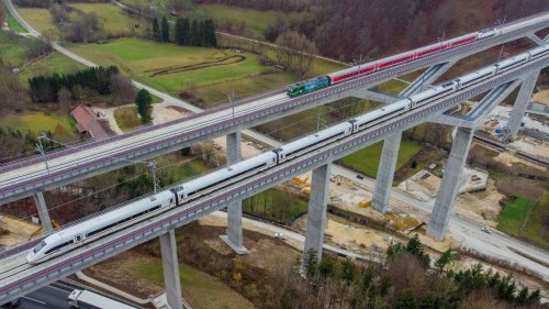 In zweieinhalb Jahren ist nur ein einziger Güterzug auf dieser milliardenteuren Bahnstrecke gefahren