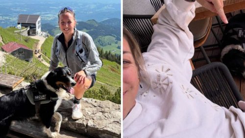 Franziska Preuß erobert bayerische Bergspitze mit speziellem Begleiter