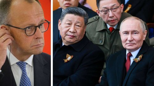 Ende des Ukraine-Kriegs: Merz wirbt bei Chinas Präsident um Waffenruhe-Unterstützung