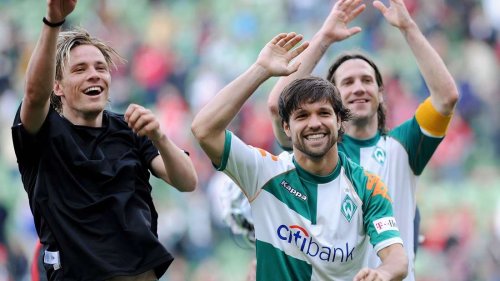 Werder-Legende Diego und Ex-Mitspieler Clemens Fritz blicken auf gemeinsame Höhepunkte zurück