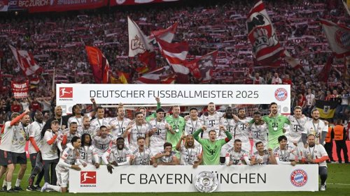Die Meisterfeier des FC Bayern im Video