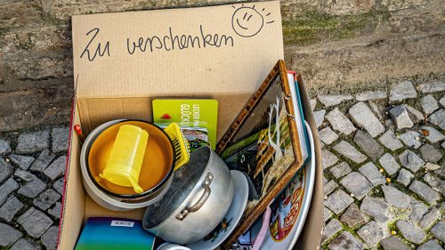 „Zu verschenken-Kiste“ ist nicht erlaubt – 5000 Euro Bußgeld droht