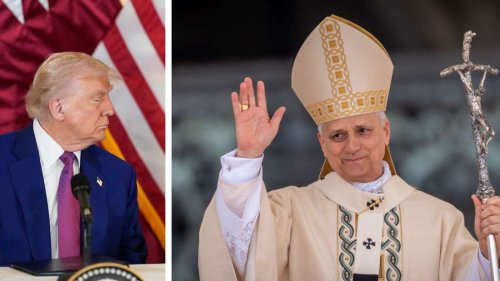 Papst Leo XIV. bei Amtseinführung mit Seitenhieb gegen Trump