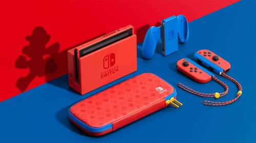 Limitierte Nintendo Switch Mario-Edition für 274,90 € im Angebot