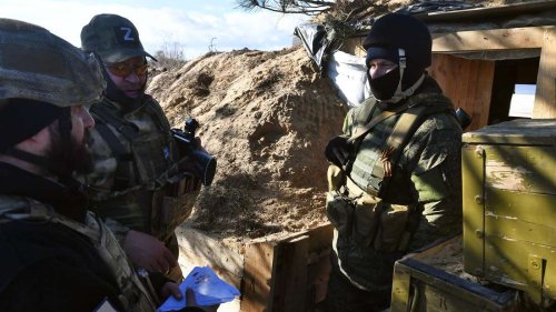 Russische Soldaten und Wagner-Söldner strömen nach Melitopol