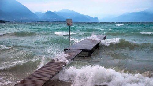 Ein Jahr nach Rekord-Ebbe: Wasser ist zurück – jetzt läuft der Gardasee über