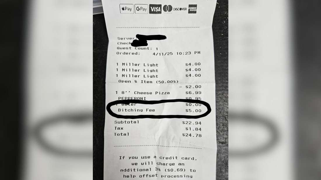 Wegen Beschwerden zu falschem Bier: Restaurant packt „Meckergebühr“ auf die Rechnung