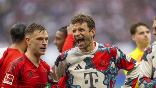 „Tolles Bild“: Thomas Müller postet rätselhaftes Bild von Bayern-Meisterfeier
