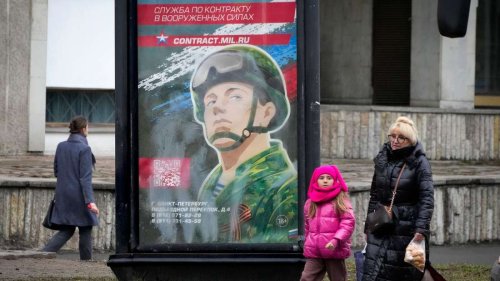 London: Russische Freiwilligenrekrutierung nur vorgeschoben