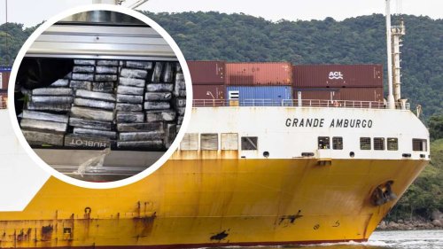 Mega-Fund im Feuerwehr-Auto: Drei Tonnen Koks im Hamburger Hafen entdeckt