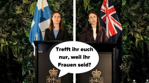 9 Fragen an die neuseeländische und finnische Ministerpräsidentin, die weniger sexistisch gewesen wären