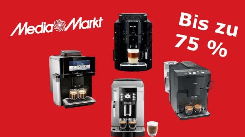 Bis zu 900 € sparen – Kaffeevollautomaten im WSV bei MediaMarkt