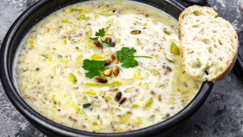 Verabschieden Sie den Winter mit einer cremigen Lauchsuppe