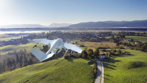 Hessen: Die Drohne liefert die Milchtüten