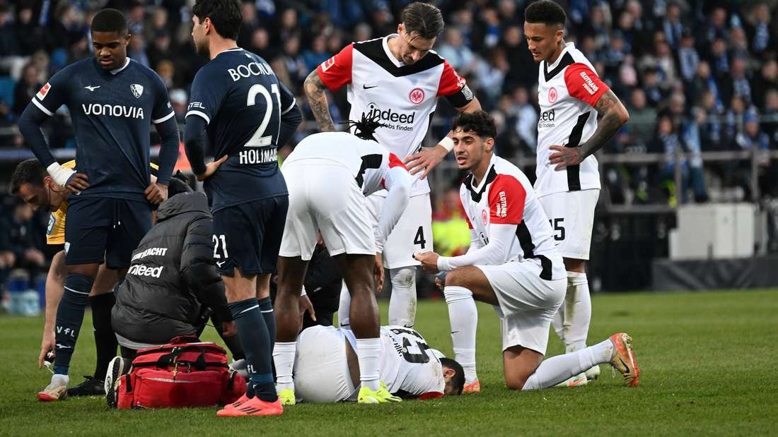 Verletzungs-Schock bei der SGE – Eintracht Frankfurt bangt um Mittelfeldspieler