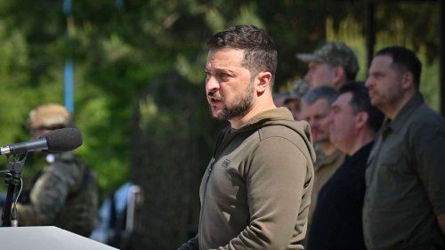 Selenskyj richtet Kampfansage an russische Führung