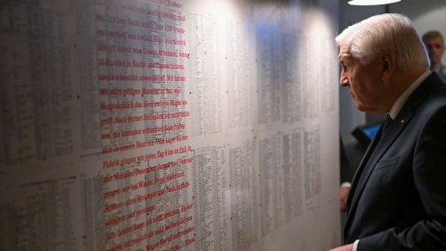 Steinmeier sieht Deutschland bei Erinnerungsarbeit gefordert