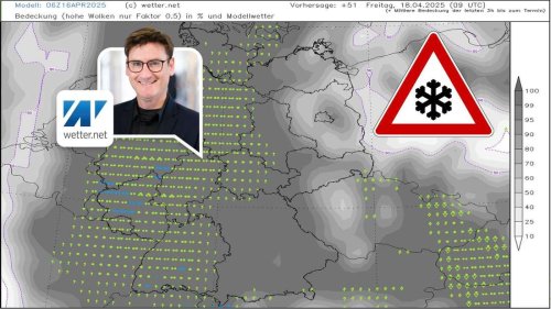 Wetter-Chaos zu Ostern: Meteorologe prognostiziert sintflutartige Regenfälle – und sogar Schnee
