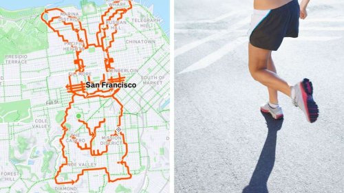 So wird GPS zur Kunst! Kreatives Outdoor-Workout für Fitnessfans