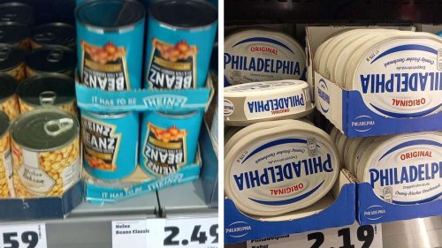 Neue Bewegung: Umgedrehte Produkte im Supermarkt haben eine Botschaft