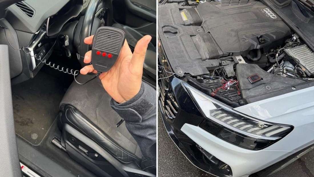 „Präsidentenfahrzeug“ gerät in Polizeikontrolle: Audi-Fahrer droht jetzt Ärger