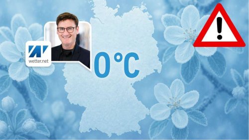 Eisiges Wetter durch enormen Spätfrost: Einige Gebiete besonders gefährdet