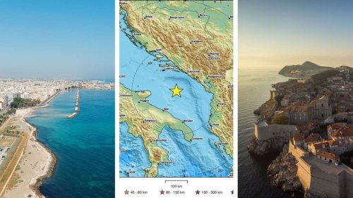„Alles wackelte, Chaos“: Erdbeben trifft Italien und Kroatien