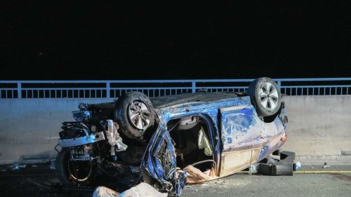 Zwei Tote bei Frontalzusammenstoß auf A643 in Wiesbaden