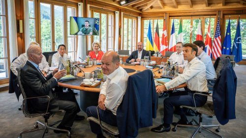 Spät am Abend äußert G7-Runde sich zu russischem „Kriegsverbrechen“ - und will Putin „zur Rechenschaft ziehen“