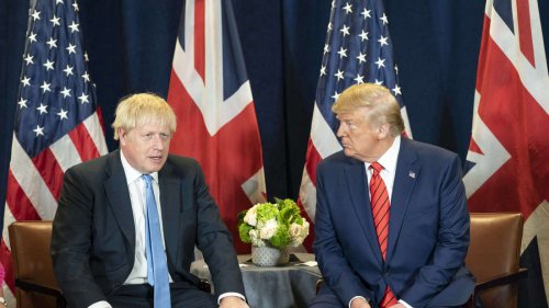 Donald Trump trifft Boris Johnson in Texas: „Ukrainischer Sieg ist elementar“