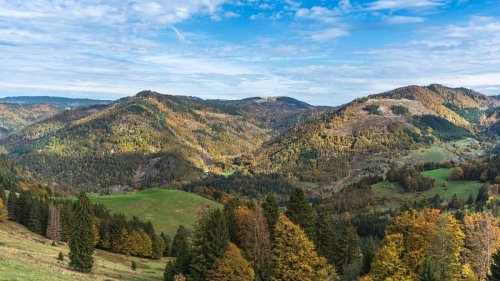 Gletscher formten eine Tallandschaft in Baden-Württemberg