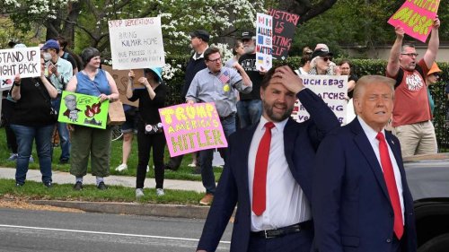 US-Proteste gegen Trump: Demonstranten vor Vance-Residenz – doch Vize ist nicht Zuhause