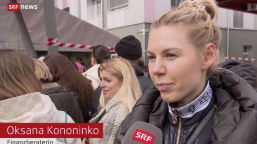 Ukrainerin bekommt Job bei Bank, nachdem sie 8 Sekunden in der „Tagesschau“ zu sehen war