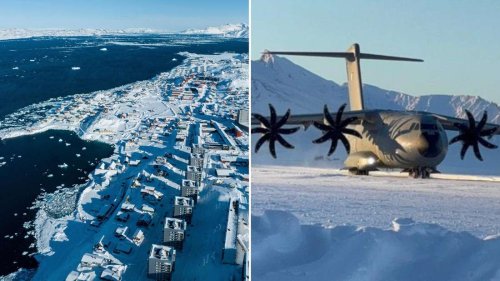 Grönland weiterhin im Zentrum: Frankreich trainiert Eis-Landungen mit Transport-Flugzeugen