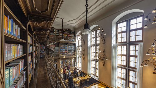 Eine der „schönsten Büchereien der Welt“ befindet sich in München