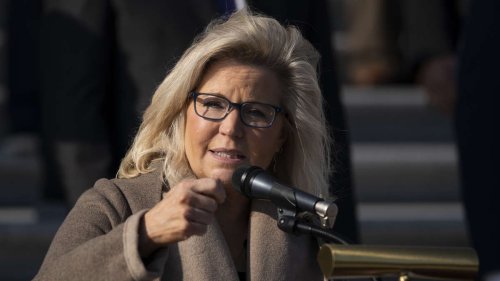 Liz Cheney macht sich über Donald Trump lustig