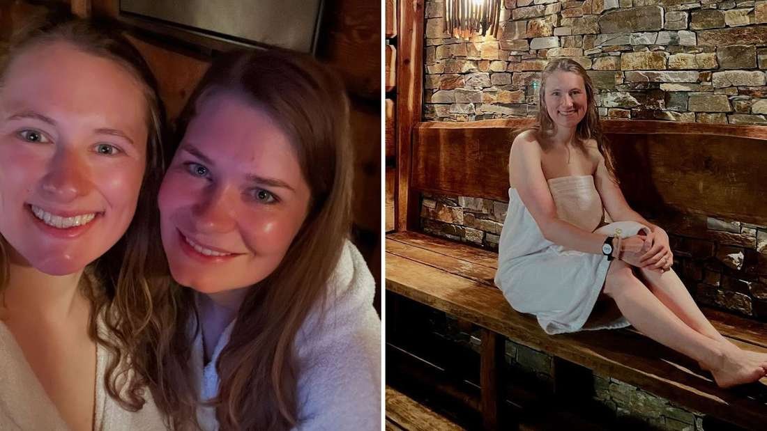 Deutscher Biathlon-Star genießt Mama-Auszeit im Sauna-Paradies