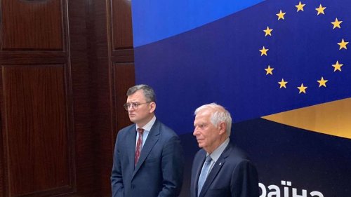 EU-Außenminister zu historischem Treffen in Kiew