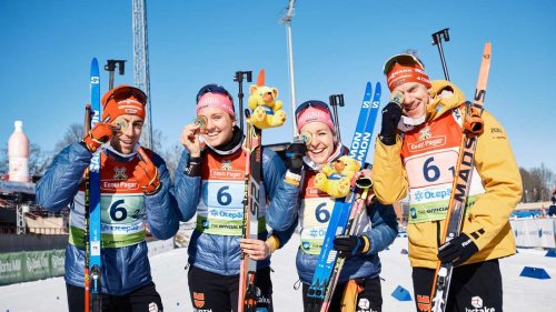 Biathlon: Sieg und vier Podestplätze - Starker Saisonabschluss im IBU-Cup
