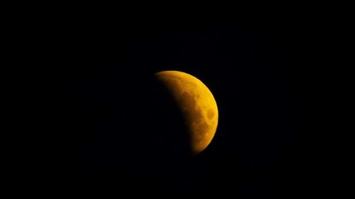 Die schönsten Bilder der totalen Mondfinsternis vom 14. März