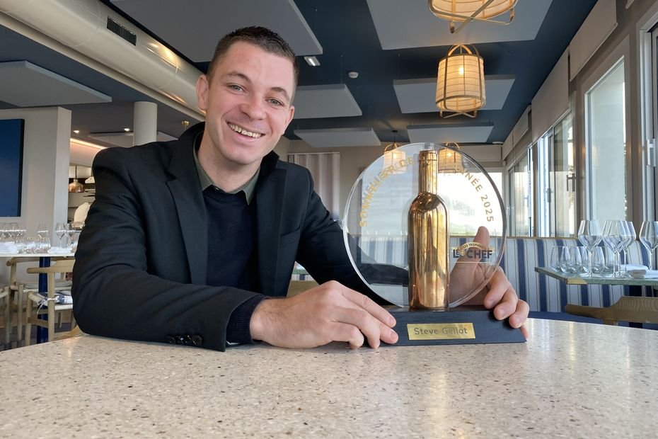PORTRAIT. « C’est mémorable à vie », Steve Gellot, un sommelier au parfum de victoire