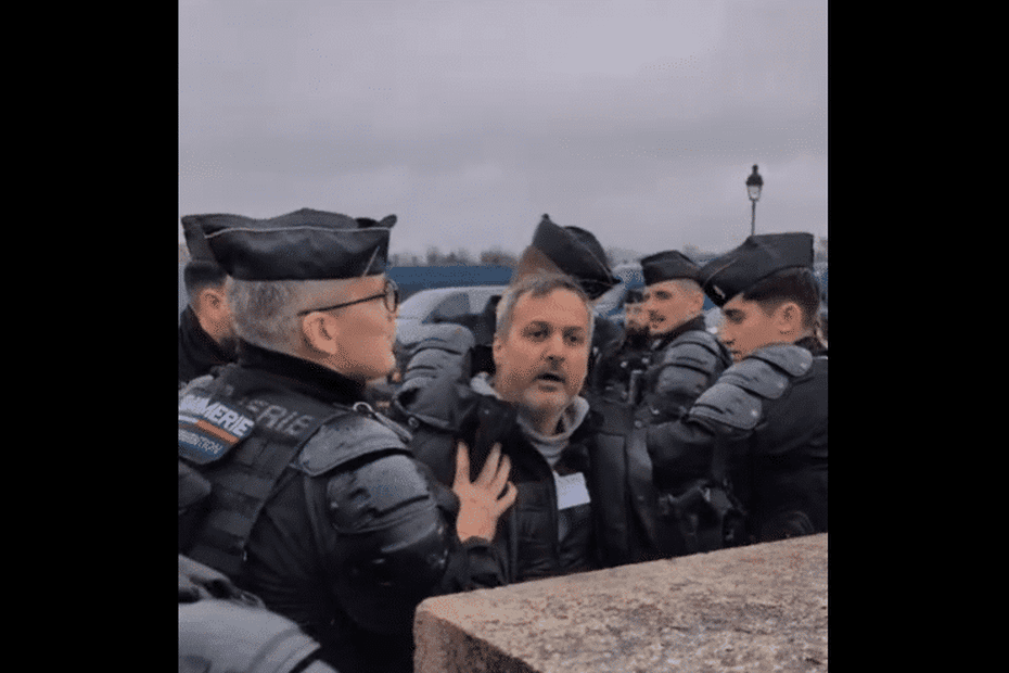 VIDEO. Mobilisation des agriculteurs : le président de la coordination rurale de Corse, Cyril Caria, arrêté à Paris