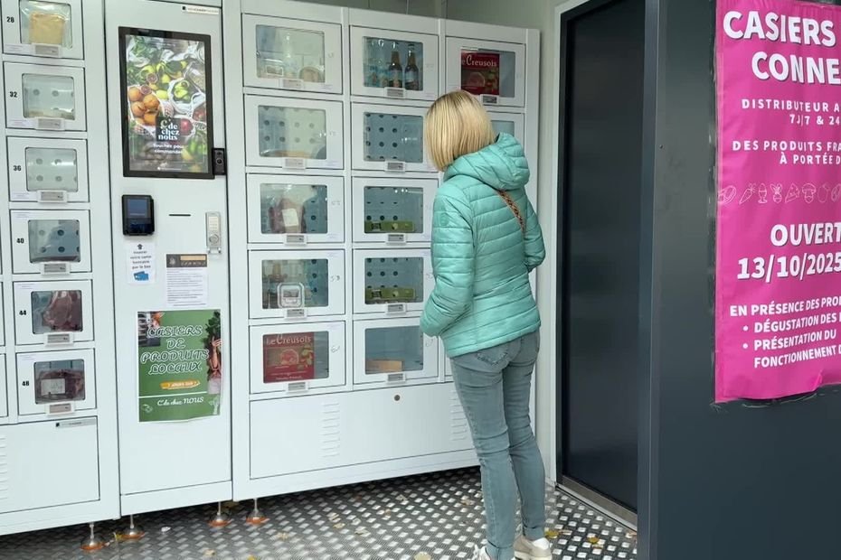 « Je préfèrerais avoir des gens en face de moi plutôt qu’une machine » : un distributeur de produits frais s’installe à Guéret, les avis sont partagés