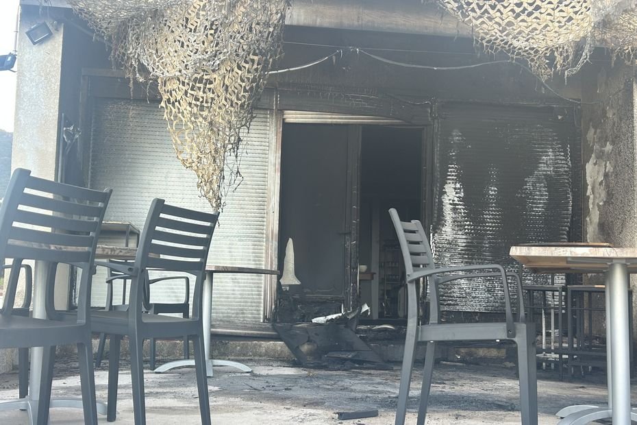 Une boutique de produits fermiers détruite par le feu à Sagone